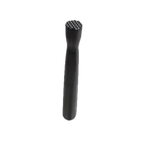 Thumbnail image #1 for Thunder Group PLML008N Black Polycarbonate Netted-Head Muddler, 8-inch Case of 216