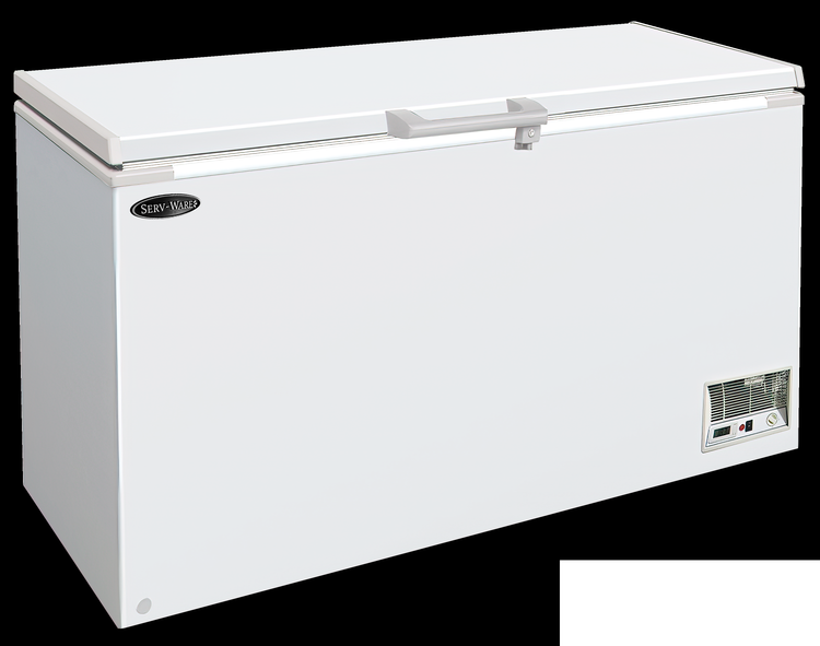 Product image #2 for Serv-Ware 13.6 Cu. Ft. White Chest Freezer with Locking Lid