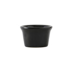 Thumbnail image #1 for Tuxton China DuraTux®© BBX-015 Ceramic Ramekin, 1-1/2 oz, Black, 2-1/4" Diameter x 1-1/2"H Case of 4 Dozen