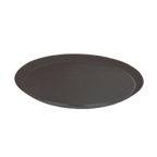 Thumbnail image #1 for Thunder Group PLST1100BL Round Slip-Resistant Serving Tray, 11-inch Diameter, Polypropylene, Black Case of 12