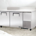 Thumbnail image #6 for True Mfg. - General Foodservice TWT-67-HC 67-Inch 2-Door Stainless Steel Deep Worktop Refrigerator, Self-Contained Side-Mount