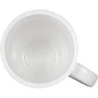 Thumbnail image #2 for International Tableware GL-17 14 oz Porcelain Coffee Mug with Handle, Bright White Case of 3 Dozen