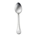 Thumbnail image #1 for 1880 Hospitality Donizetti by Oneida® V022SDEF Silver-Plated Soup/Dessert Spoon, 7", Oval Bowl, Scrolled Border Pack of 1 Dozen