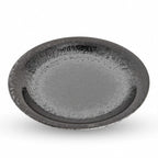 Thumbnail image #1 for Korin Inc PLL-576 Silver Granite Round Plate, 11-1/4 in Diameter x 1-1/2 in Height