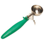Thumbnail image #1 for AllPoints Foodservice Parts & Supplies Hamilton Beach 1761412 Food Disher, #12, 2-3/4 oz, Green Thumb-Press Handle
