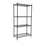 Thumbnail image #1 for Omcan 49256 Shelving Kit, open wire design, 60″W x 18″D x 72″H, kit includes: (4) 18″ x 60″ shelves, (4) 72″ posts, (16) clips, (4) levelers