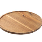 Thumbnail image #1 for TableCraft Products 11828 Acacia Wood Lazy Susan Serving Stand, 13" Diameter Case of 6