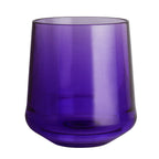 Thumbnail image #1 for Steelite International Aspen, Summit Purple 7043DR011 12 oz Purple Polycarbonate Stemless Wine Glass Case of 2 Dozen