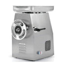 Thumbnail image #1 for AMPTO MCC32S Meat Grinder, electric, heavy-duty, 1,325 lb/hr production, includes stainless steel tray & #32 hub, 16" x 12" feed pan, on/off switch