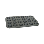 Thumbnail image #1 for Thunder Group SLKMP024 24-Cup Nonstick Carbon Steel Muffin Pan, 20-1/2" x 14" Case of 12