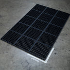 Thumbnail image #2 for Cactus Mat Vip 3525-C1 Rubber Anti-Fatigue & Anti-Slip Mat, 3' x 5', 7/8" Thick, Black