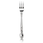 Thumbnail image #1 for New Star Foodservice Inc. 58680 Oyster Fork, 18/0 Stainless Steel, 1.8 mm Gauge, Rose Pattern Case of 24 Dozen