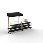Thumbnail image #1 for Steelite International Mogogo, Modular MGCMLE04MBBW Modular Commercial Display Station, Mixed Materials