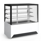 Thumbnail image #1 for GTI Designs Vista VM-600 Self-Contained Refrigerated Grab-and-Go Display Case, 24"W, 2 Glass Shelves, White