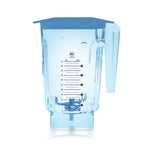 Thumbnail image #1 for Blendtec WildSide™Jar 40-650-62 Ultra Blender Jar Kit, No Spout, Hard Lid, Tritan, Blue, NSF