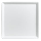 Thumbnail image #1 for Steelite International Rene Ozorio, Aura 6300P111 Square Porcelain Tray, 12.5" x 12.5", Oven Safe to 465°F
