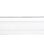Thumbnail image #1 for TableCraft Products 11886 Rectangular Cake Plate, Styrene Acrylonitrile, 14.75"W x 7.25"D x 1.125"H Case of 12