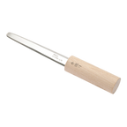 Thumbnail image #1 for Korin Inc HA-1302 Clam Knife, 3" Stainless Steel Blade, Wood Handle, Rounded Blunt Tip