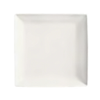 Thumbnail image #1 for Libbey Slenda 905356917 Porcelain Square Coupe Plate, 10-1/2", White