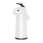 Thumbnail image #1 for Steelite International Complements 7401MM108 Vacuum-Insulated Airpot Beverage Server, Glass Liner, White Plastic Body, 1.9 L