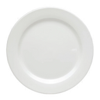 Thumbnail image #1 for 1880 Hospitality Tundra by Oneida® F1400000163 Round Wide-Rim Porcelain Plate, 11-3/4-Inch Diameter, Bone White 1 Dozen