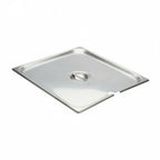 Thumbnail image #1 for Libertyware 5120S 1/2 Size Stainless Steel Flat Notched Food Pan Cover with Handle Case of 48