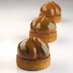 Thumbnail image #1 for JB Prince Pavoni MA248 Silicone Pastry Mold, Marron Shape, 20 Forms, 2.36" Diameter x 1.37" Height