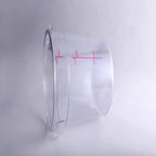 Thumbnail image #2 for Hakka Brothers Corp Clivia 103C-092C 6 Qt Clear Polycarbonate Food Storage Container with Lid
