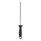 Thumbnail image #2 for Zwilling J.A. Henckels 1012376 Sharpening Steel, 9-Inch, Black Plastic Handle