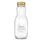 Thumbnail image #1 for Steelite Bormioli Rocco, Quattro 4951Q958 1 qt Soda Lime Glass Bottle, Quattro Stagioni