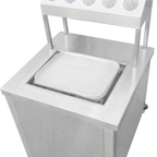 Thumbnail image #1 for IMC/Teddy TSCL-30 Tray & Silverware Counter with Self-Elevator, Stainless Steel Top, 30-1/2"W x 30-1/2"D x 36"H