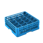 Thumbnail image #1 for ATSMFG Mama Lucy MLY-RC20-2 Full-Size Blue Dishwasher Glass Rack, 20 Compartments, Holds Glasses up to 3-9/16" Diameter Case of 3