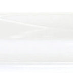 Thumbnail image #2 for International Tableware Wave WA-21 Porcelain Plate, 11-7/8" Round, Wide Patterned Rim, Bright White 1 Dozen