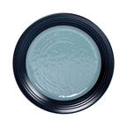 Thumbnail image #1 for G.E.T. Durango - EGS D1098GM-ABY/LAP Round Two-Tone Melamine Plate, 11 in, Abyss Gloss Interior/Lapis Matte Exterior Case of 6