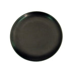 Thumbnail image #1 for CAC China Japanese Style 666-21-BLK 12" Black Ceramic Coupe Plate 1 Dozen