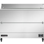 Thumbnail image #2 for Continental Refrigerator Designer Line MC5NSSD Milk Cooler, 58-Inch, Dual Access, Forced Air, Stainless Steel Exterior, 16/10-Crate Capacity
