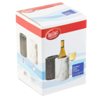 Thumbnail image #2 for TableCraft Cash & Carry 5488 Marble Wine Cooler, 5" Diameter x 7"H, Black Case of 6