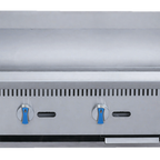 Thumbnail image #1 for Blue Air FSE LLC Blue lava (Blue air) BLGM48-24D Countertop Gas Griddle, Manual Control, 48-inch, 1-inch Plate, 120,000 BTU