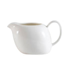 Thumbnail image #1 for CAC China White Pearl WH-PC Porcelain Creamer, 6 oz, with Handle, Bone White Case of 3 Dozen