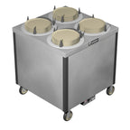 Thumbnail image #1 for Caddy CM-S-504-H Heated Enclosed Dish Dispenser, 4 Adjustable Compartments, for 10-1/4"–12" Round Plates