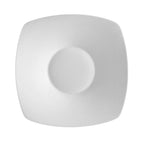 Thumbnail image #1 for CAC China Sushia SHA-CQ21 11-Inch Square Porcelain Coupe Salad Plate, Super White 1 Dozen