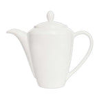 Thumbnail image #1 for Steelite International Steelite Performance, Blue Dapple 17100832 Blue Dapple Coffee Pot, 11 oz, with Lid, Alumina Vitrified