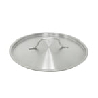Thumbnail image #1 for CAC China SLID-40S Round Flat Stainless Steel Lid for 40 qt Stock Pot or 20 qt Brazier Case of 6