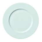 Thumbnail image #1 for 1880 Hospitality Sentosa L7320000167 Rimmed Round Porcelain Plate, 12-1/4" Diameter, Bright White 1 Dozen