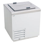 Thumbnail image #1 for Excellence Commercial Products HFF-4HC Chest Ice Cream Storage Freezer, 2-Hole Double Row, 7-Tub 3-Gallon Capacity, Self-Contained