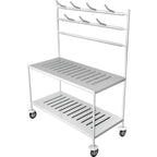 Thumbnail image #1 for IMC/Teddy MASR Storage Cart & Rack, 28"W x 55"L x 72"H, with 5" Casters, 2 with Brakes