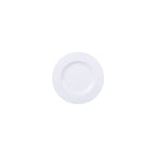 Thumbnail image #1 for Tramontina USA, Inc. Elena 96600-008 China Bread Plate, 6-1/2", Round, Wide Rim, Flat Edge Case of 12