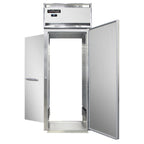 Thumbnail image #1 for Continental Refrigerator Designer Line D1RINSART One-Section Roll-Thru Refrigerator, Self-Contained, Stainless Steel Exterior, Solid Doors