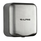 Thumbnail image #1 for Alpine Industries Hemlock ALP400-10-SSB Automatic Surface-Mount Hand Dryer, Brushed 304 Stainless Steel, Blue Light Indicator Case of 2