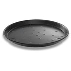 Thumbnail image #1 for Chicago Metallic Bakeware BĀKALON 91148 14-Inch Deep Dish Perforated Pizza Pan, 14-Gauge Hardcoat Anodized Aluminum Case of 12